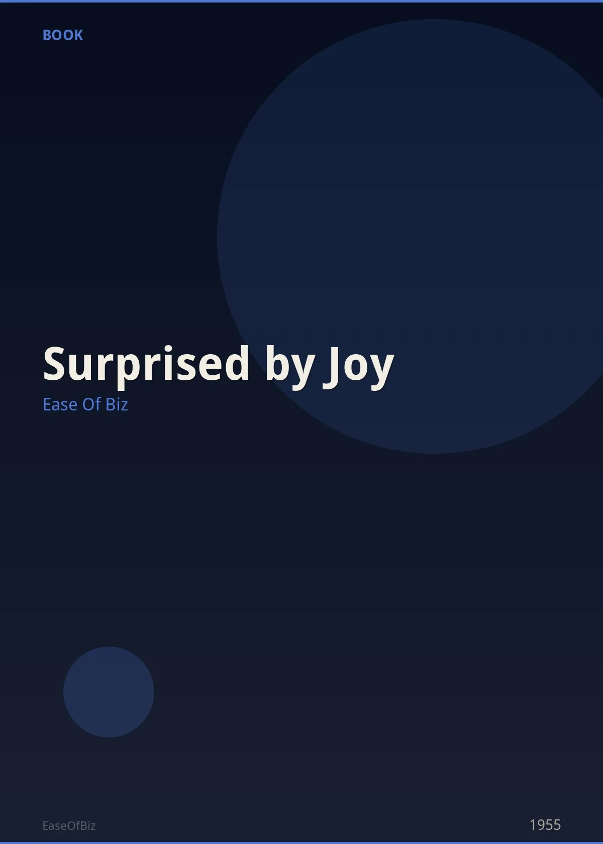 Surprised by Joy
