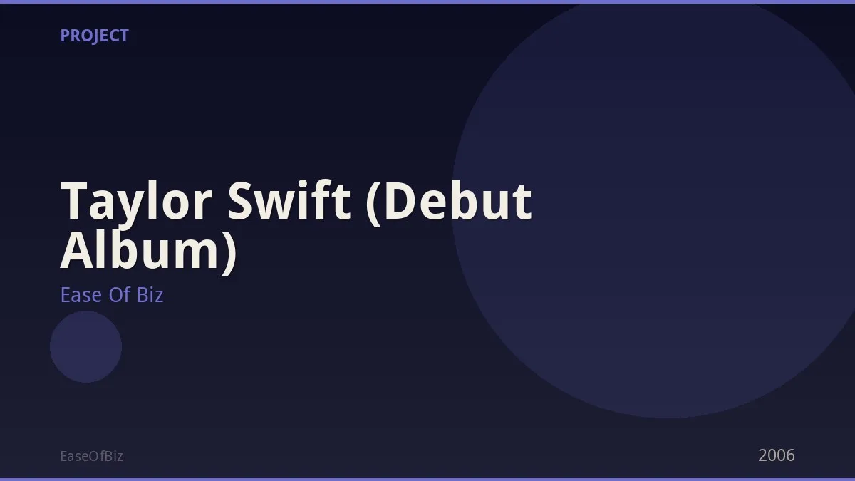 Taylor Swift (Debut Album)