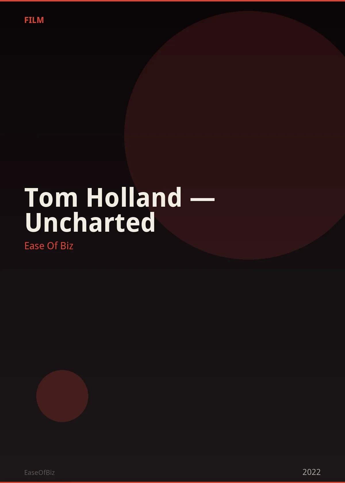 Tom Holland — Uncharted