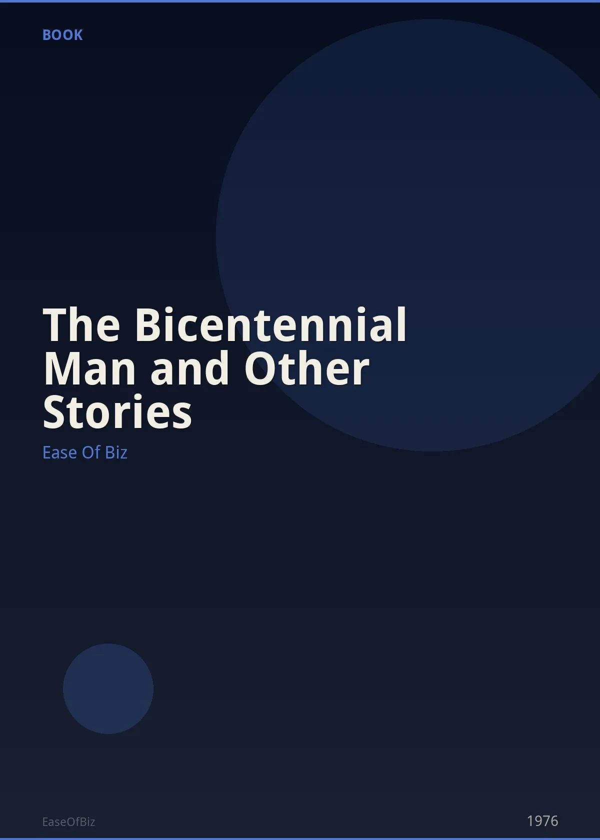 The Bicentennial Man and Other Stories