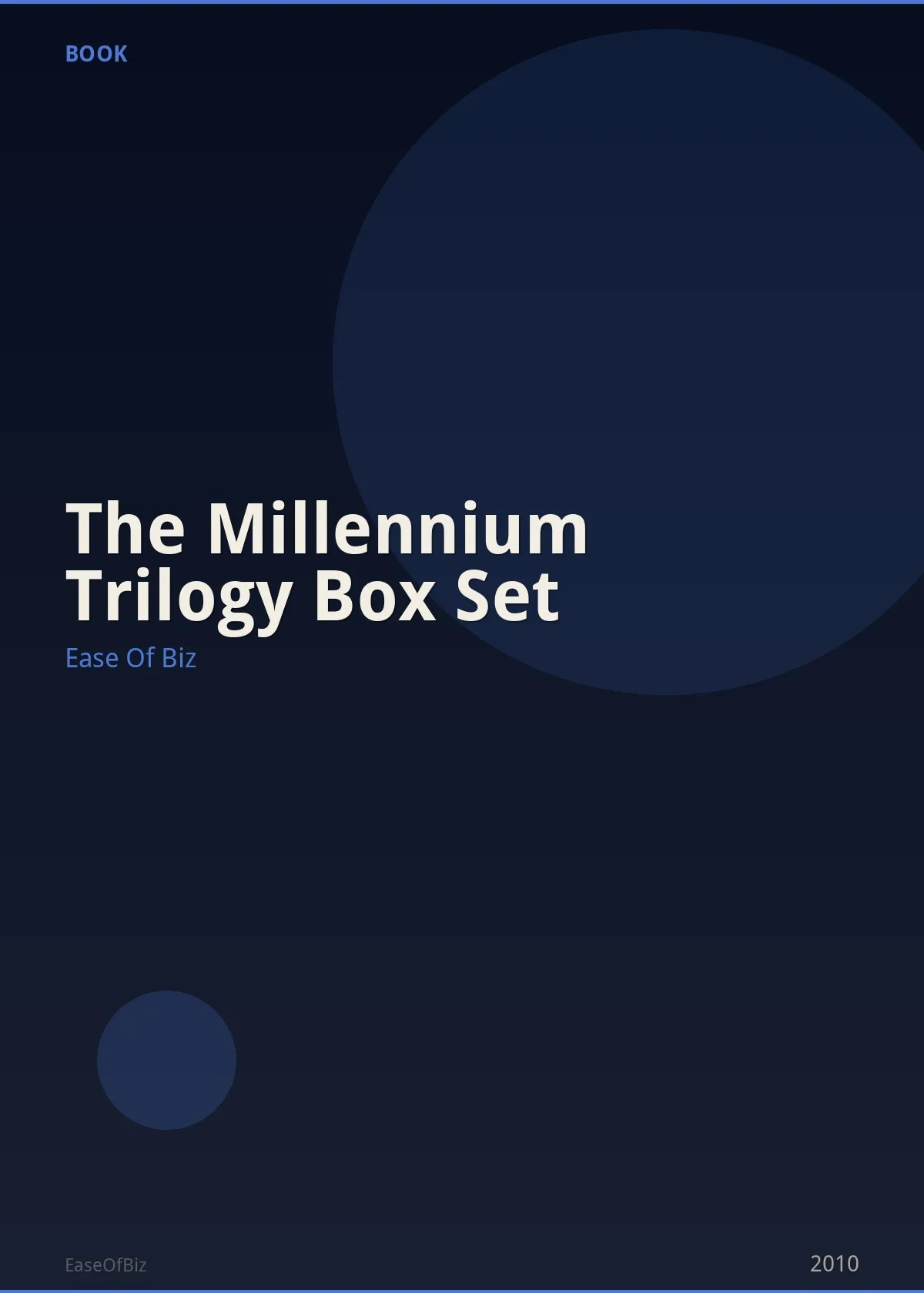 The Millennium Trilogy Box Set