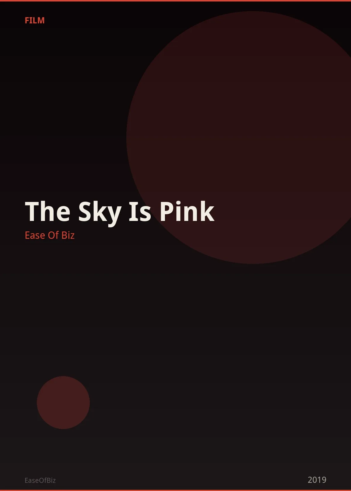 The Sky Is Pink