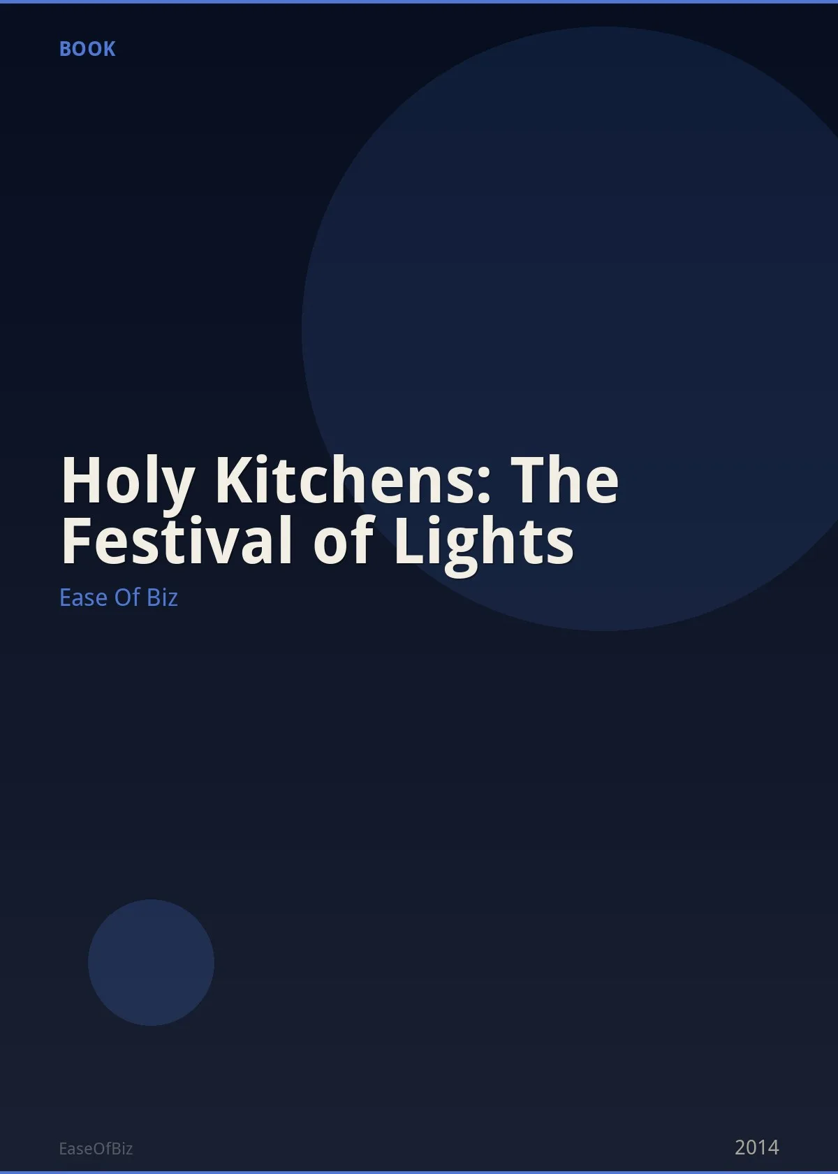 Holy Kitchens: The Festival of Lights