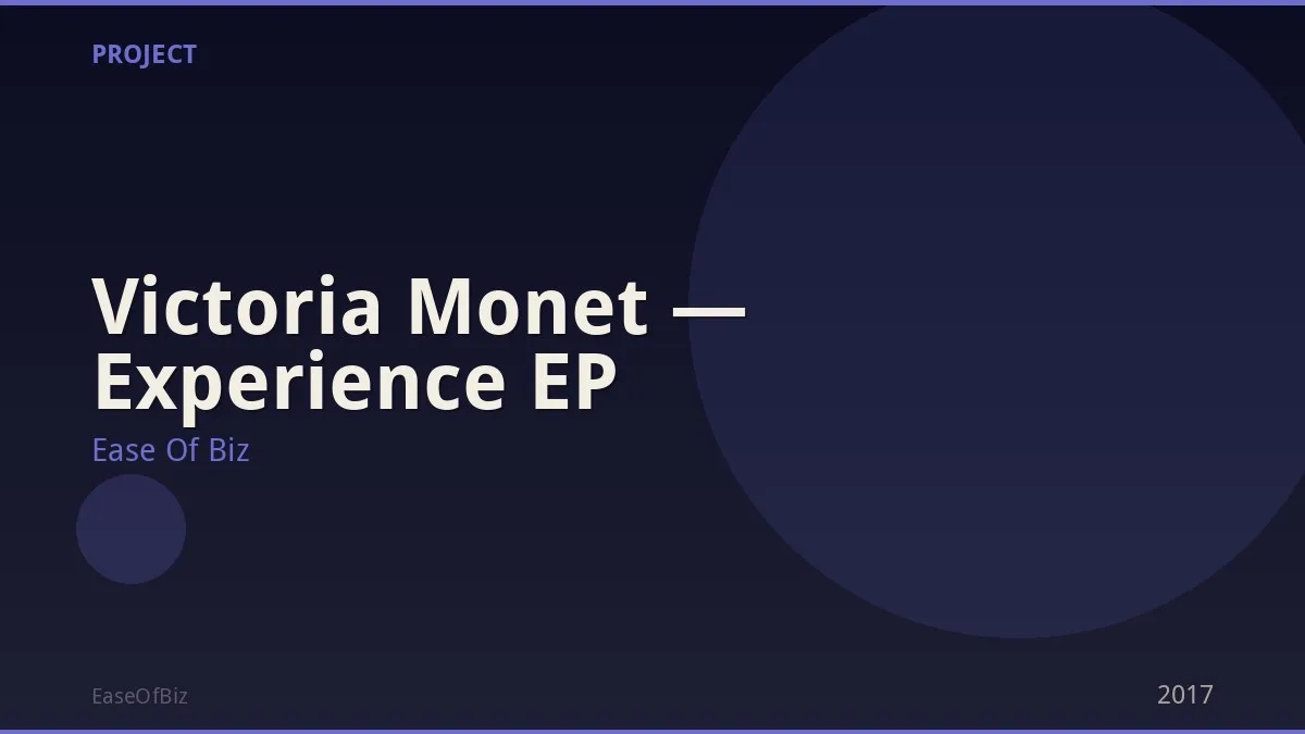 Victoria Monet — Experience EP