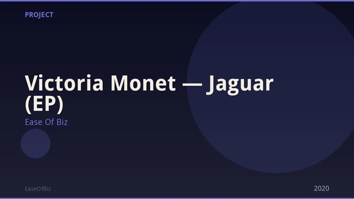 Victoria Monet — Jaguar (EP)