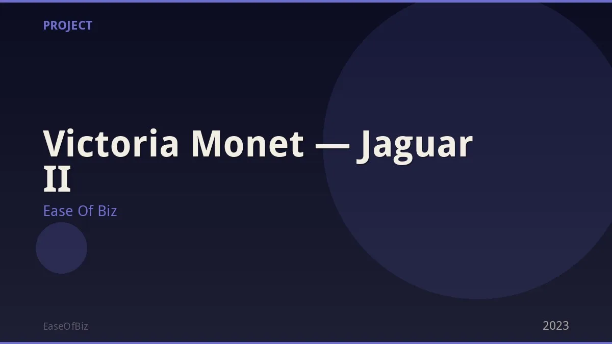 Victoria Monet — Jaguar II
