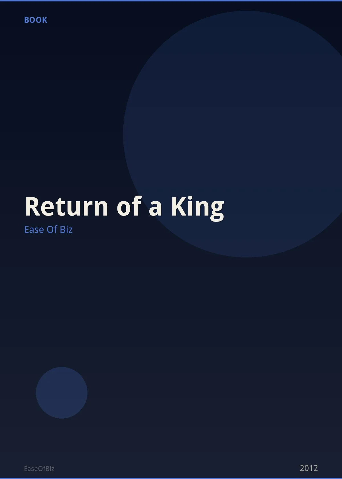 Return of a King