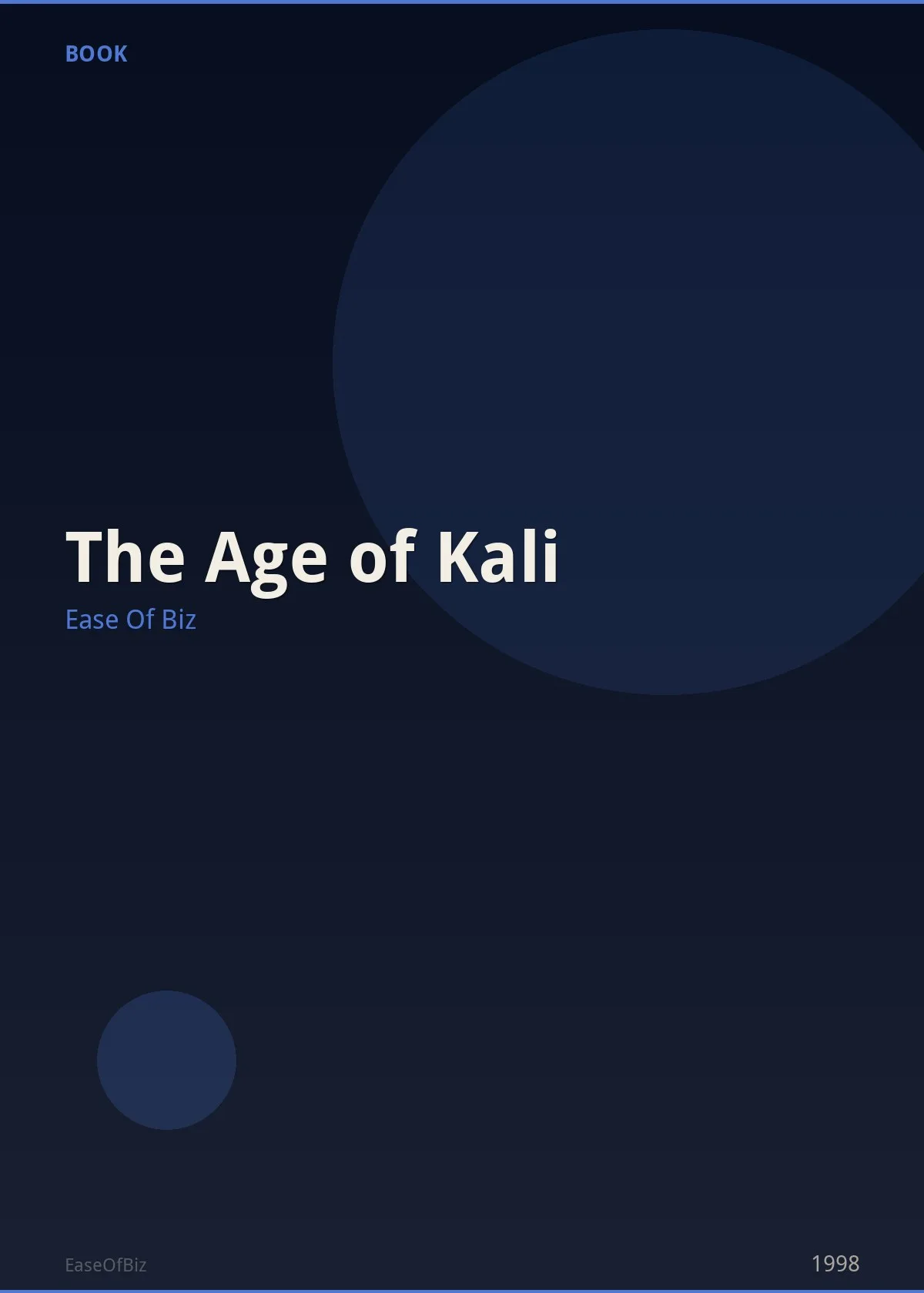 The Age of Kali