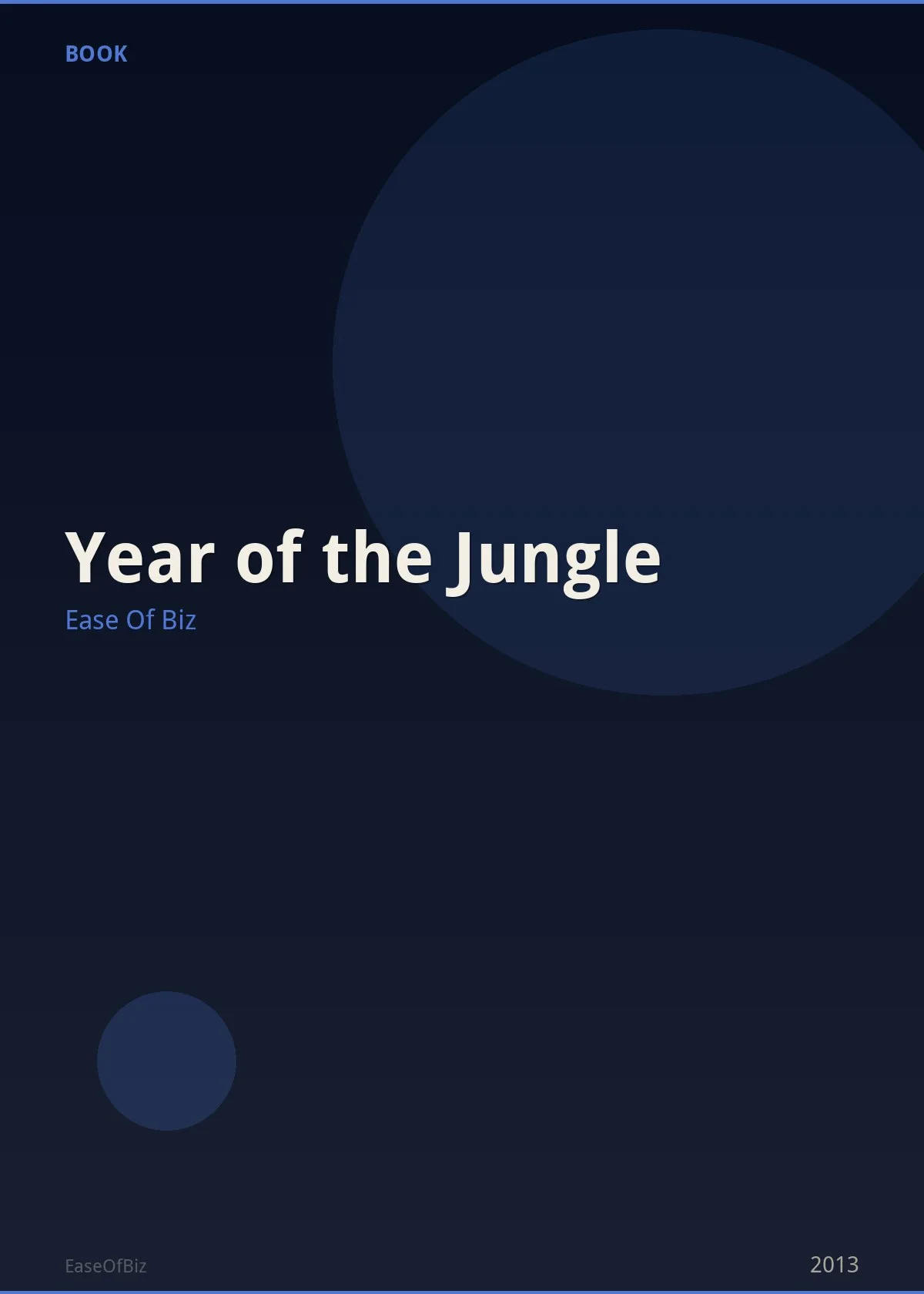 Year of the Jungle