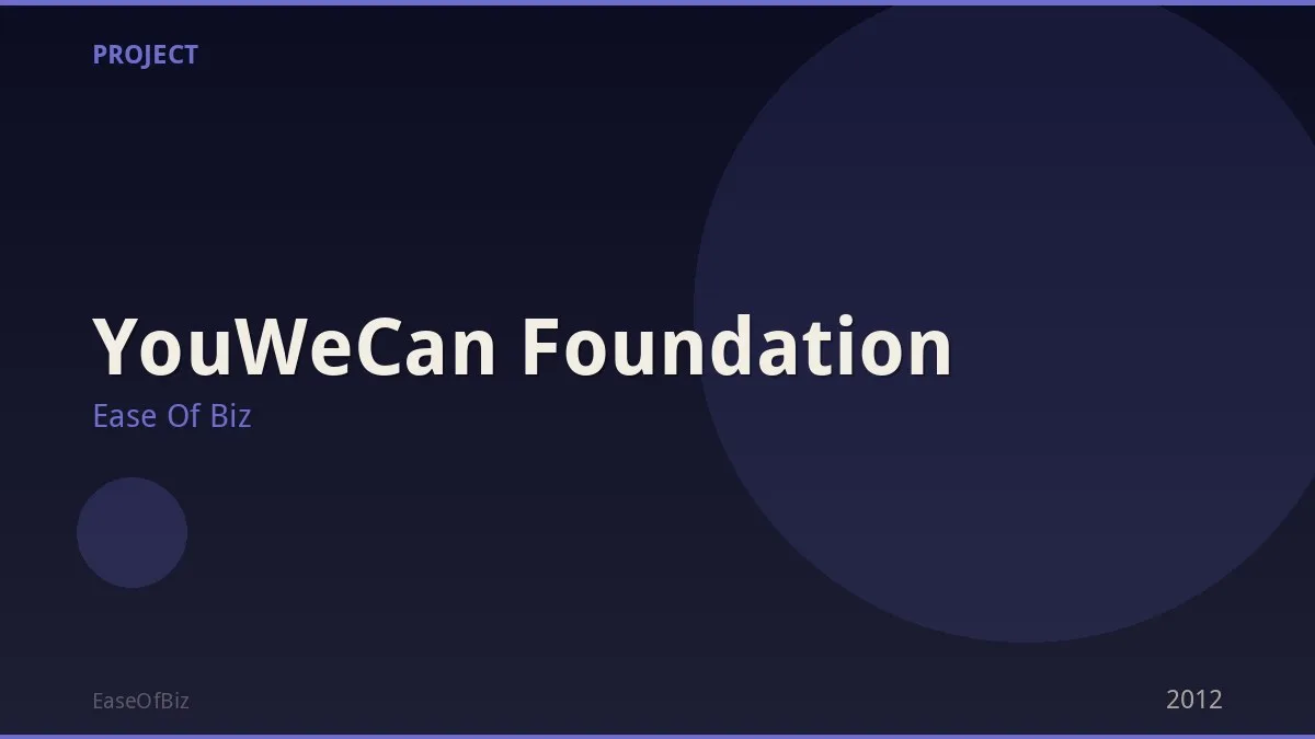 YouWeCan Foundation