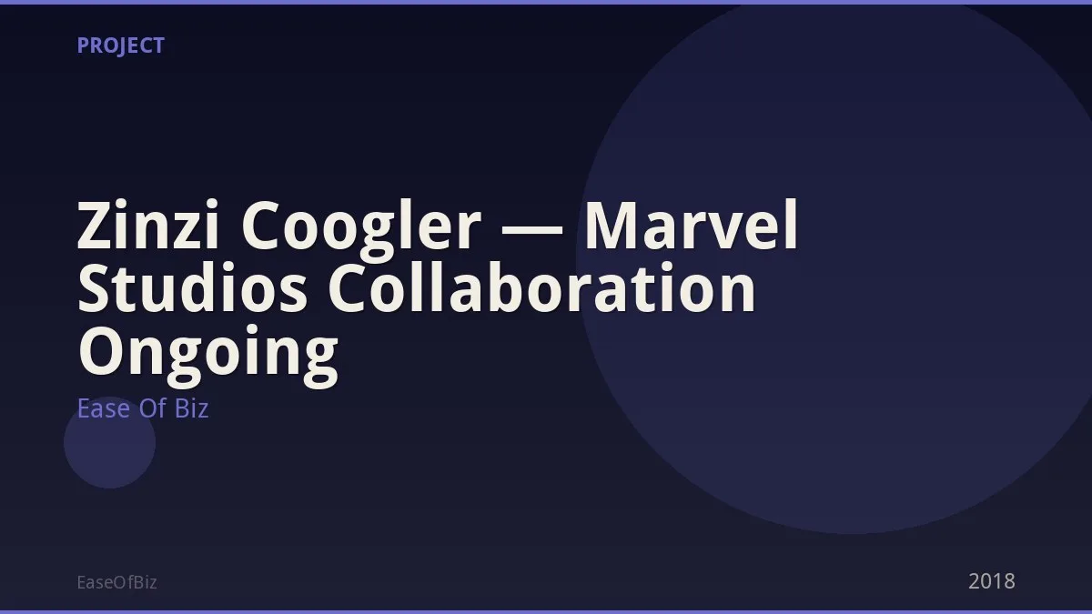 Zinzi Coogler — Marvel Studios Collaboration Ongoing