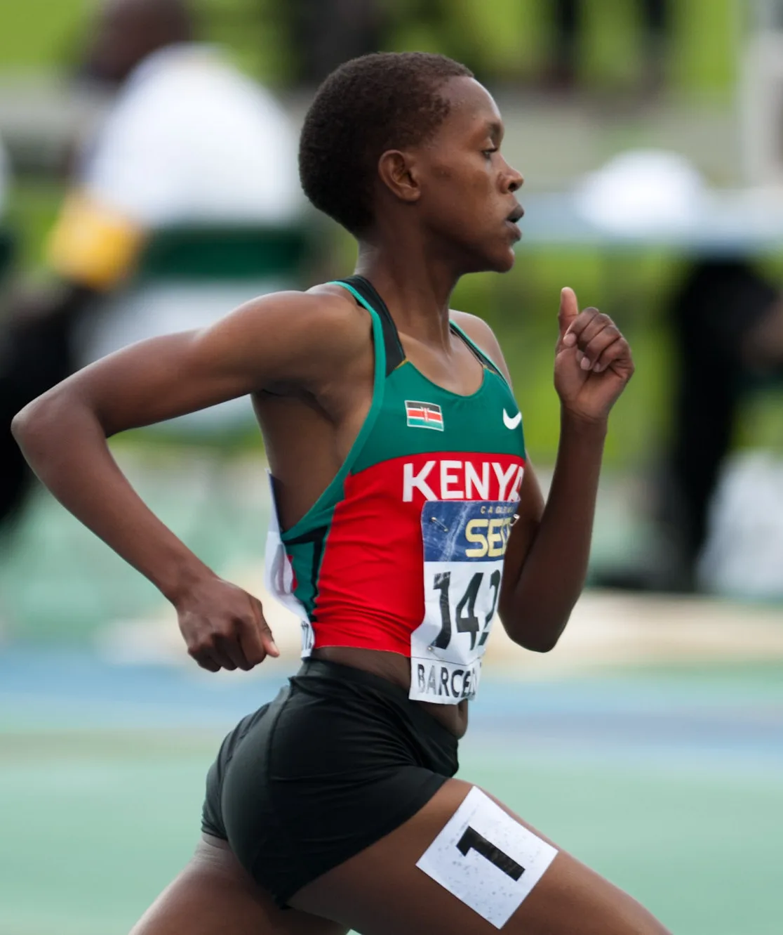 Faith Kipyegon Triple World Record Sprint (2023)