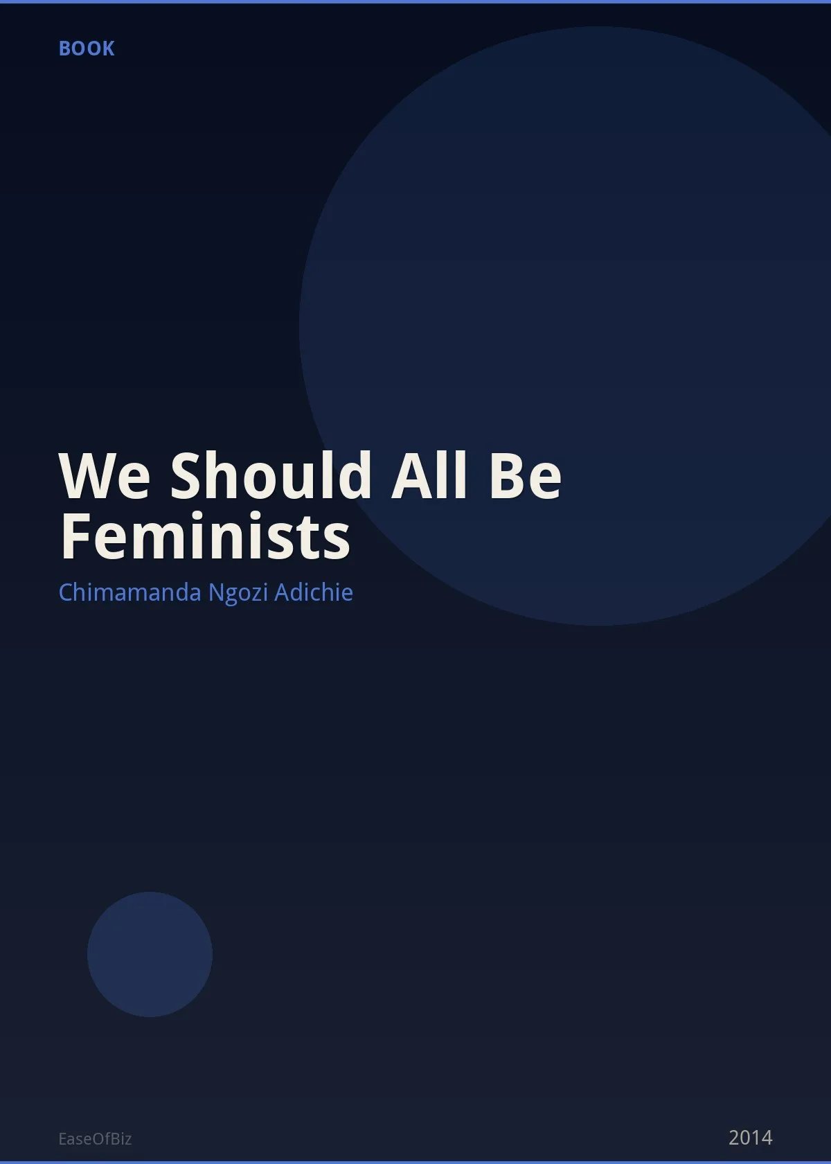 We Should All Be Feminists