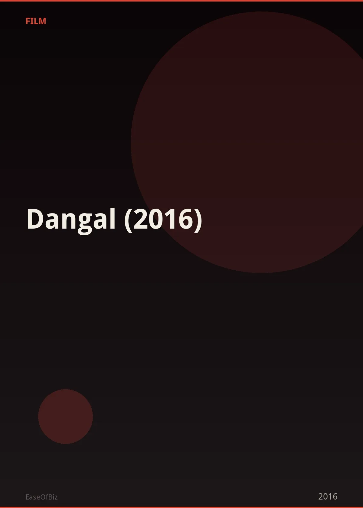 Dangal (2016)