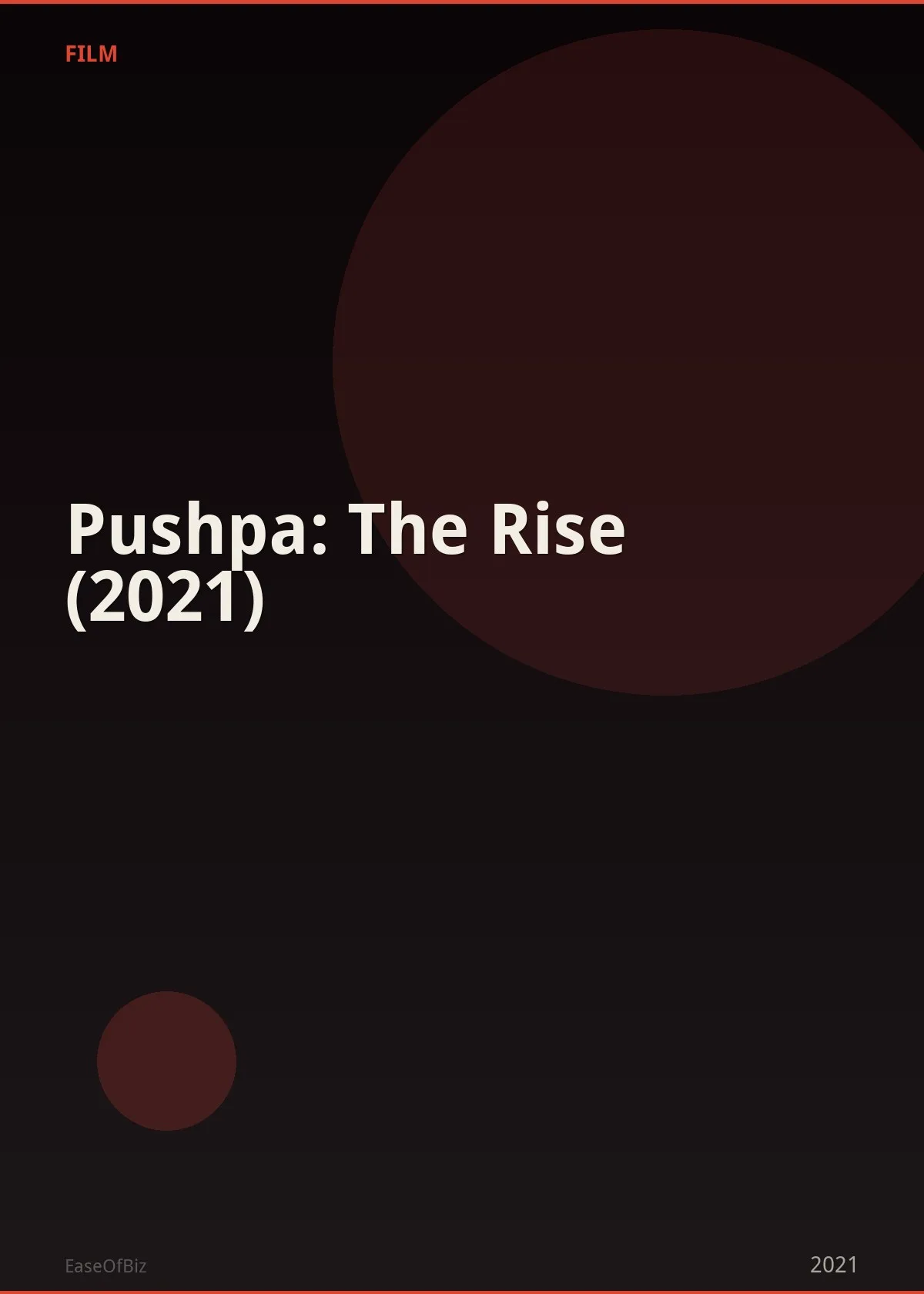 Pushpa: The Rise (2021)