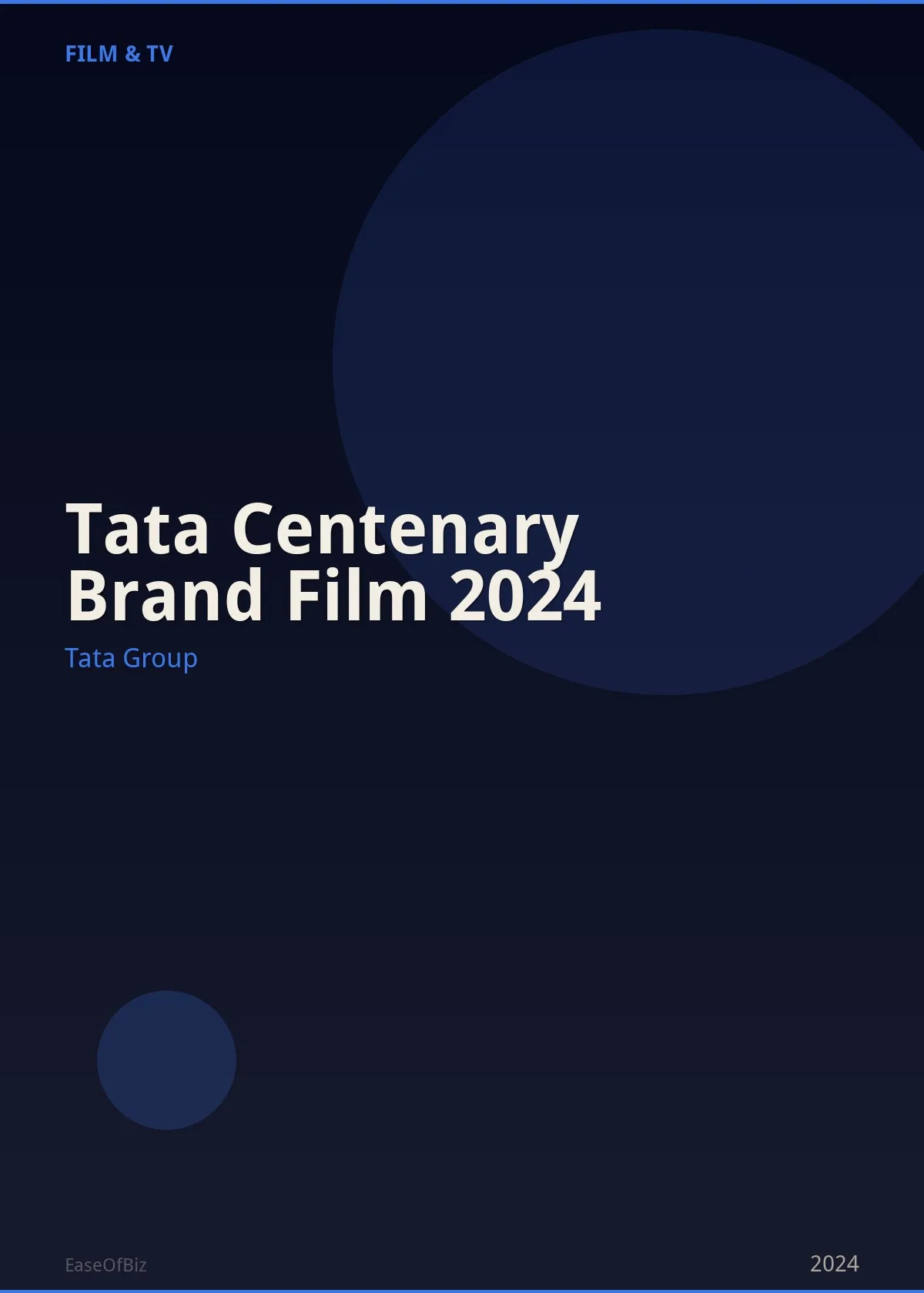 Tata Centenary Brand Film 2024