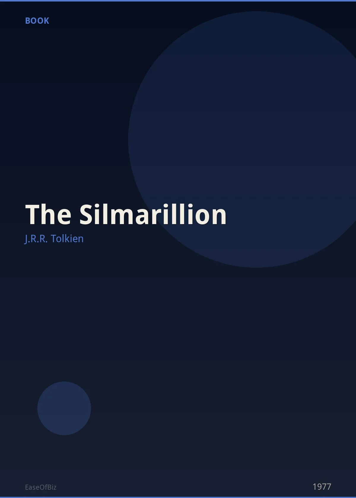 The Silmarillion