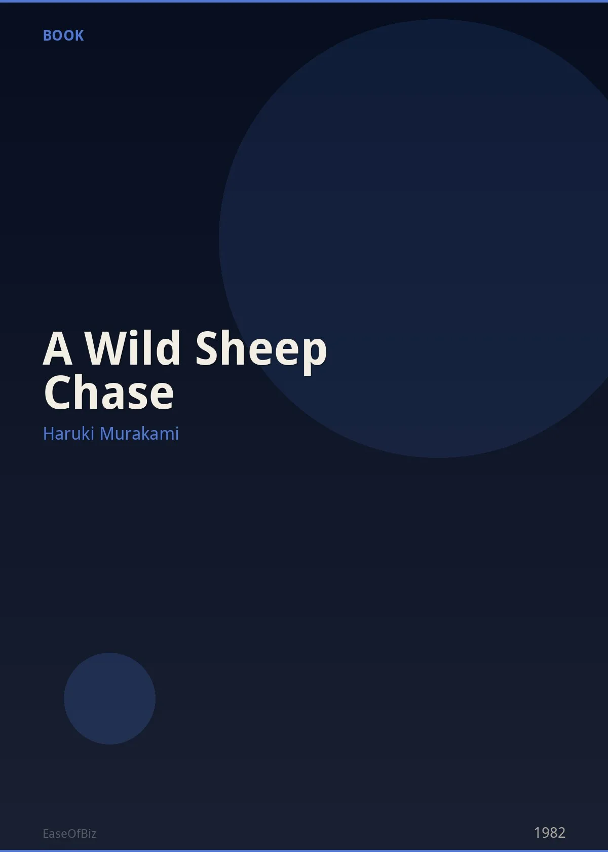 A Wild Sheep Chase
