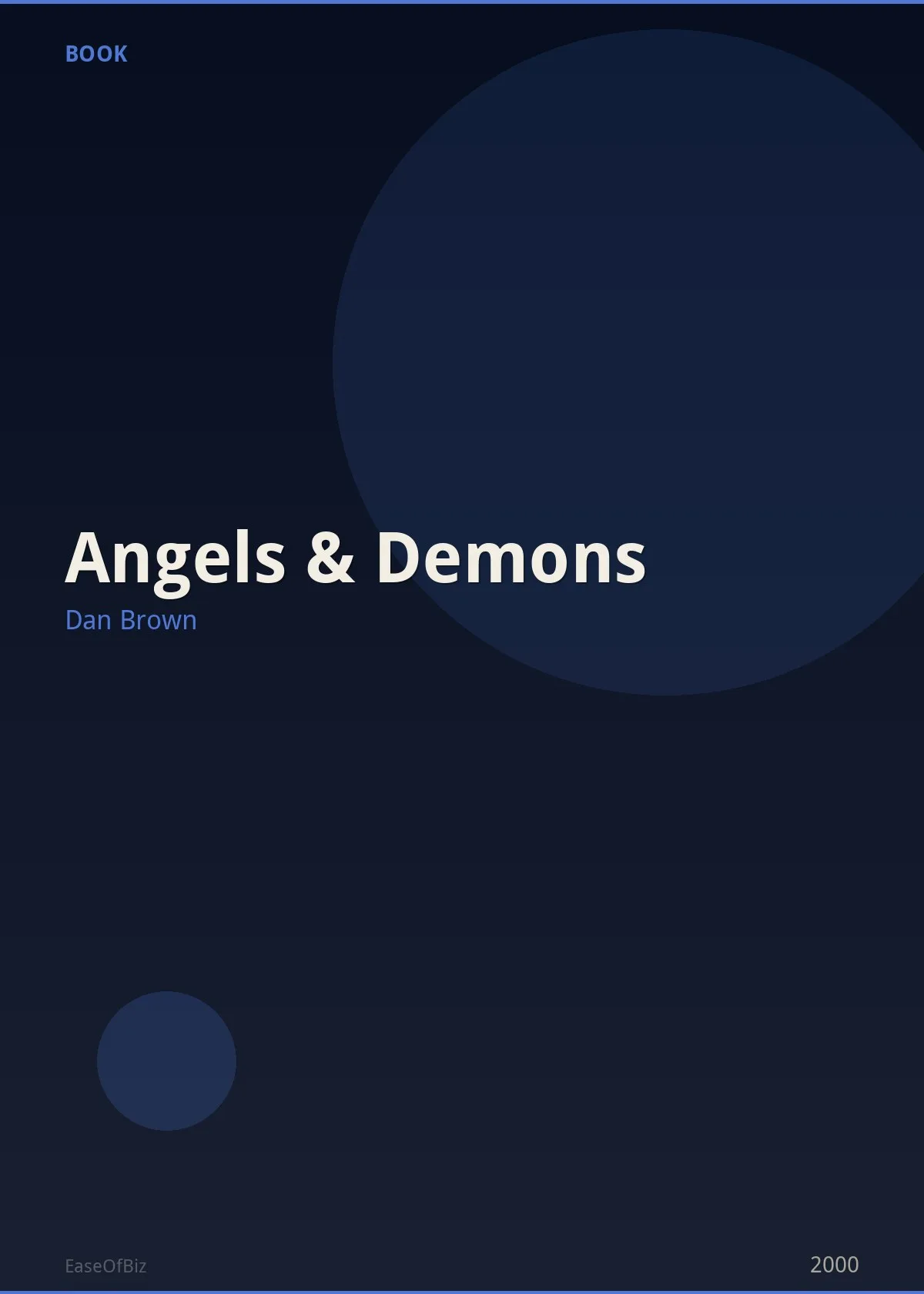 Angels & Demons
