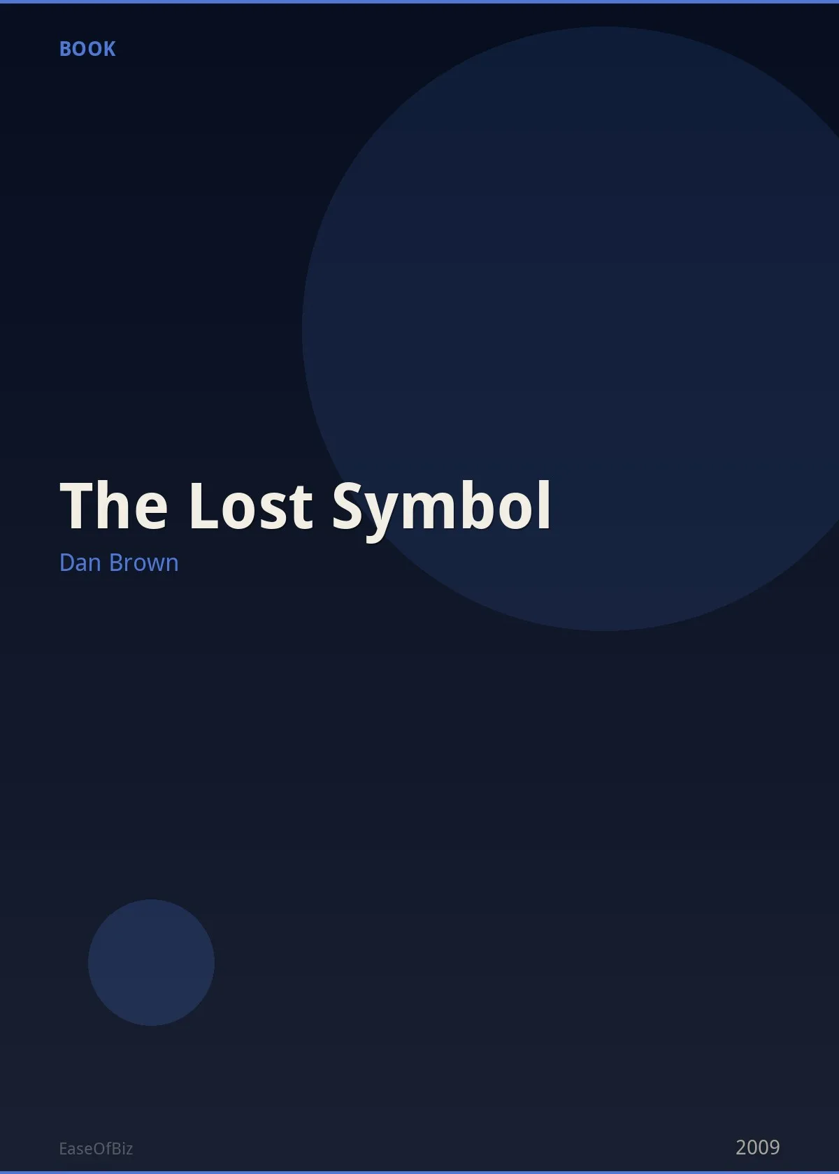 The Lost Symbol