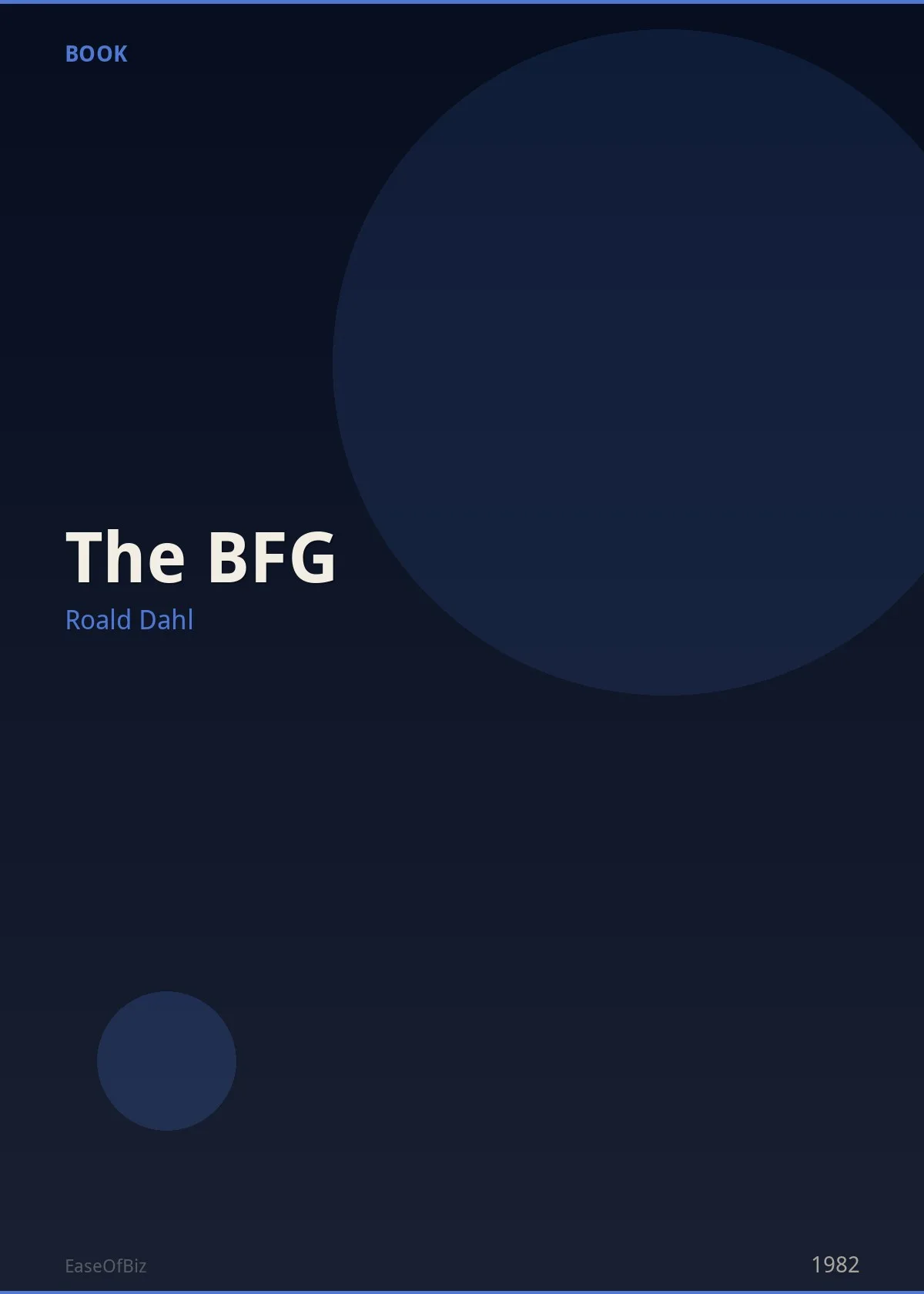 The BFG