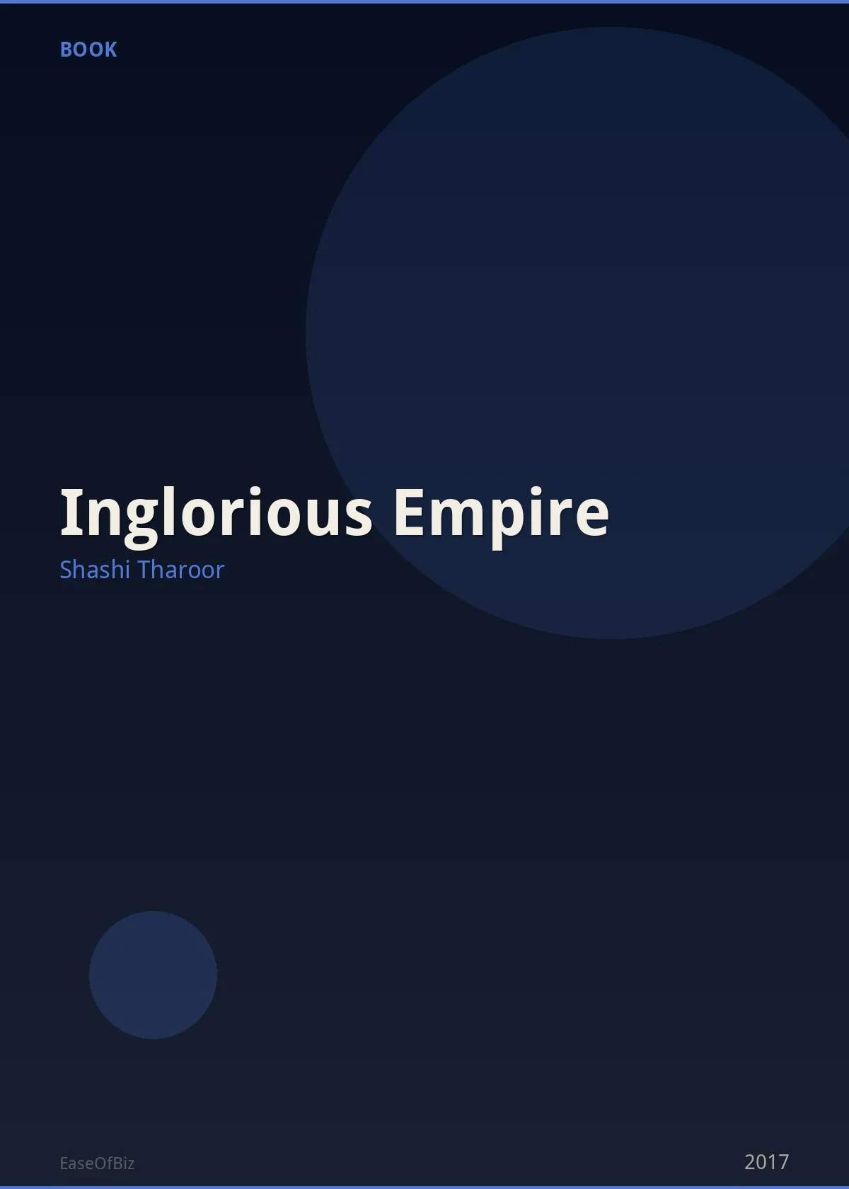 Inglorious Empire