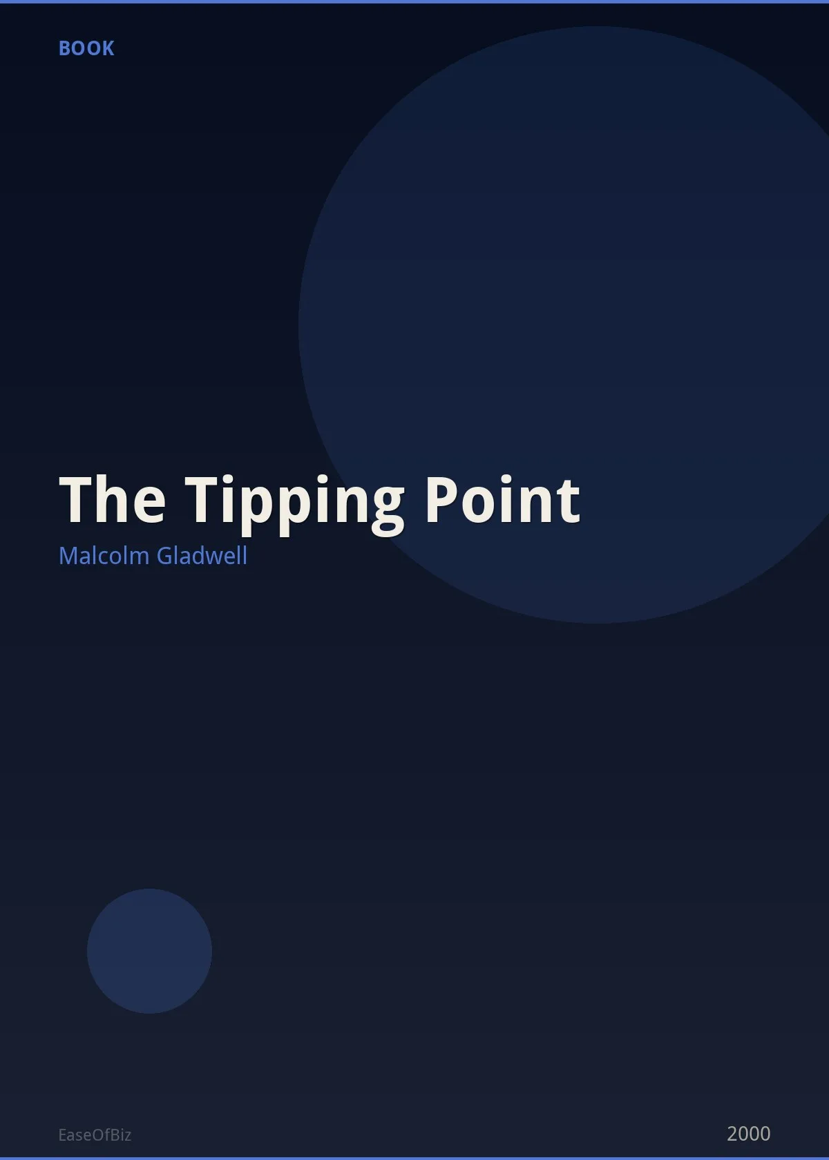 The Tipping Point
