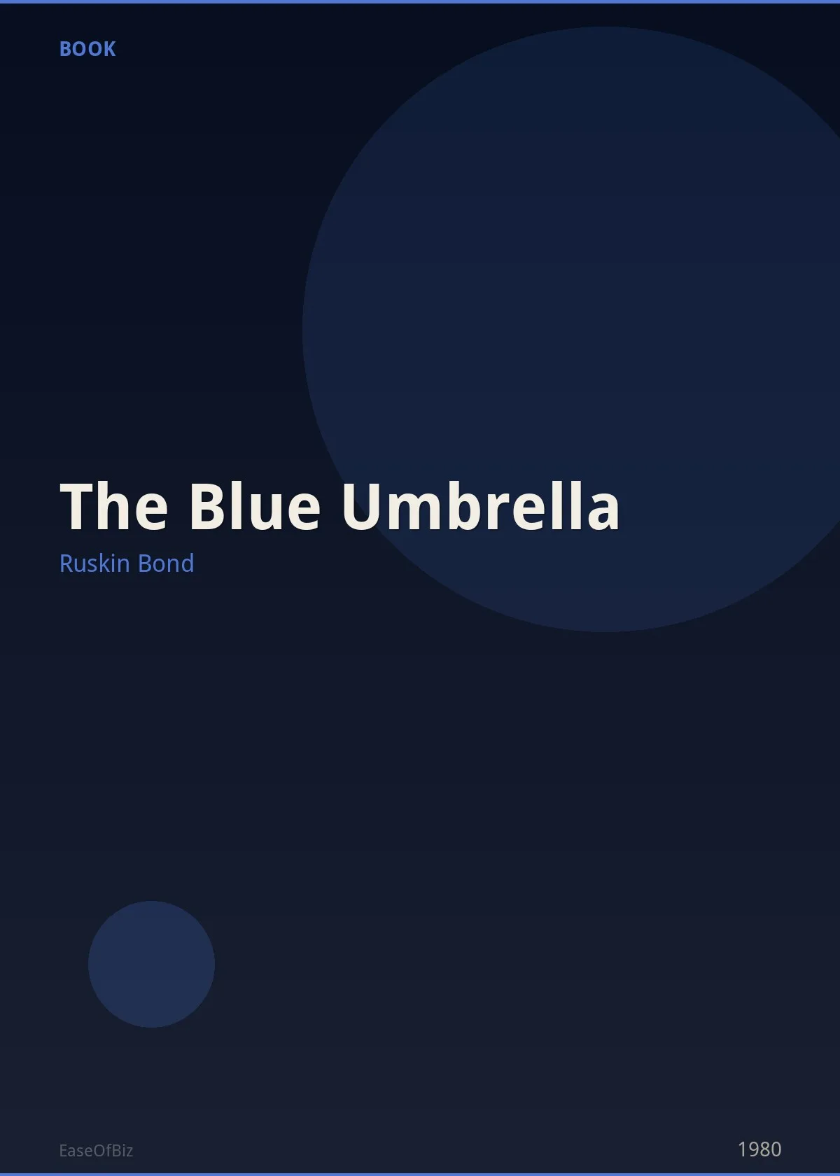 The Blue Umbrella