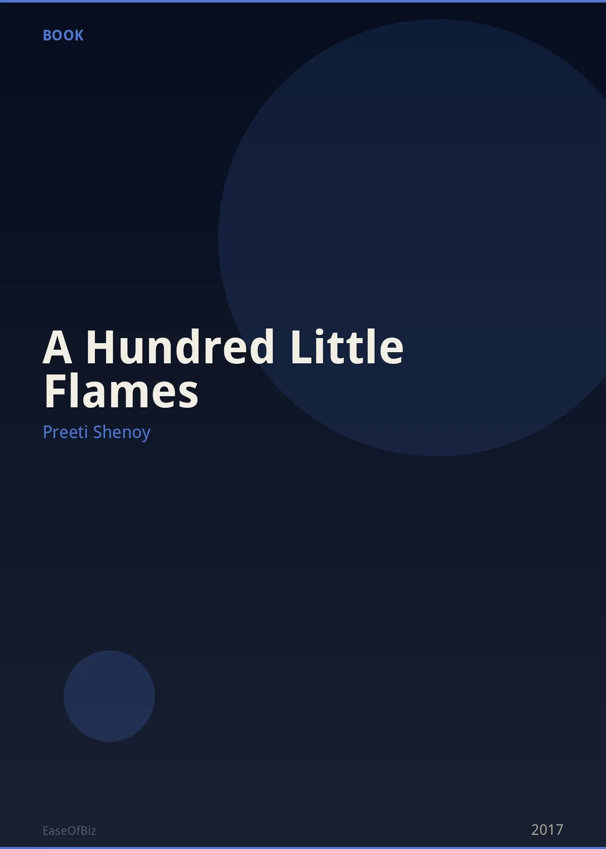 A Hundred Little Flames