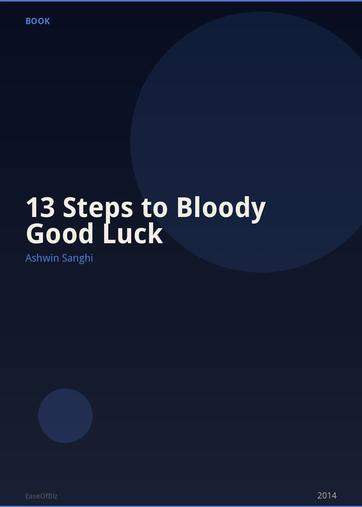 13 Steps to Bloody Good Luck