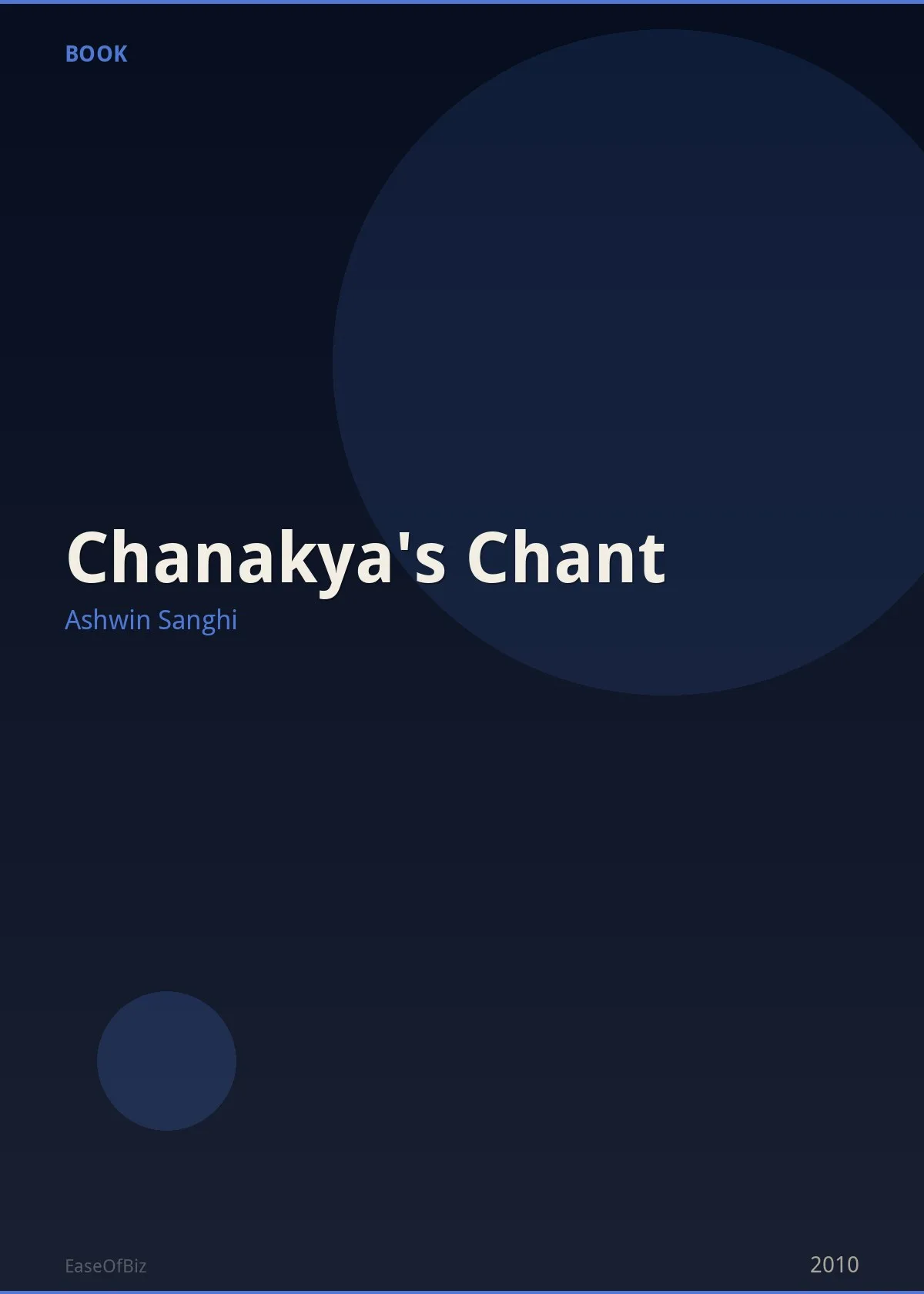 Chanakya's Chant