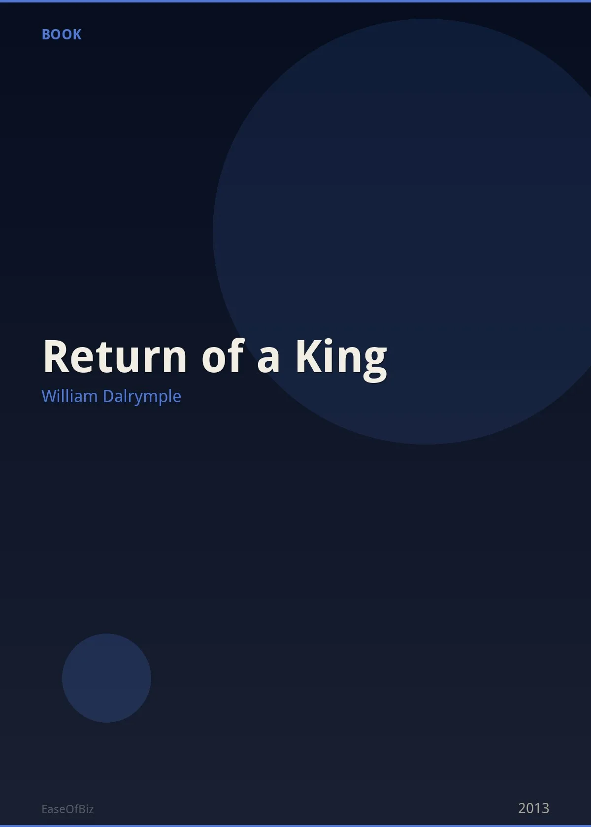 Return of a King