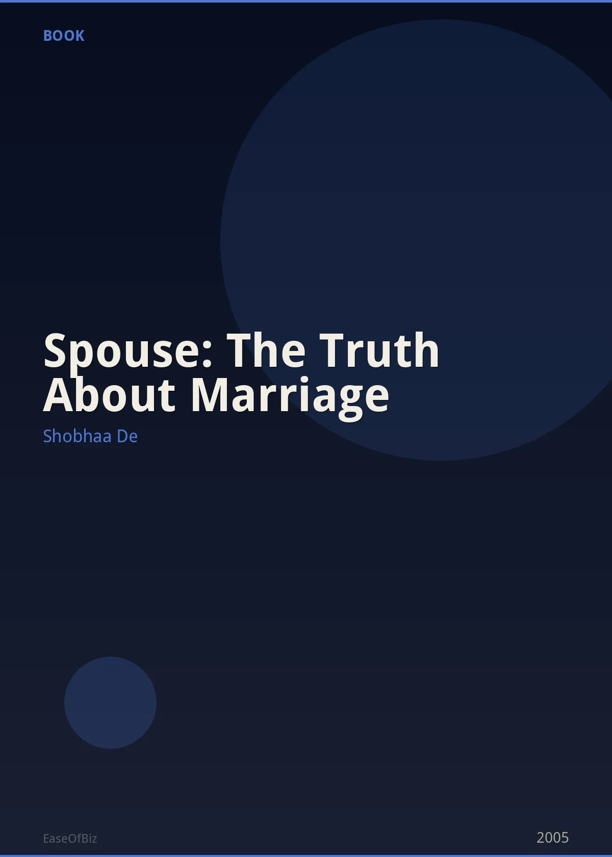 Spouse: The Truth About Marriage