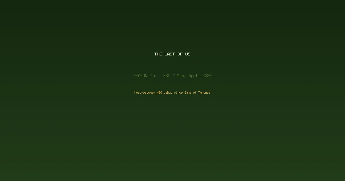 The Last of Us: Season 2