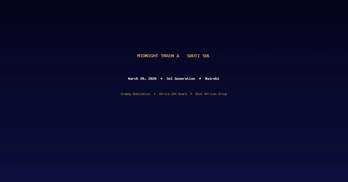 Midnight Train