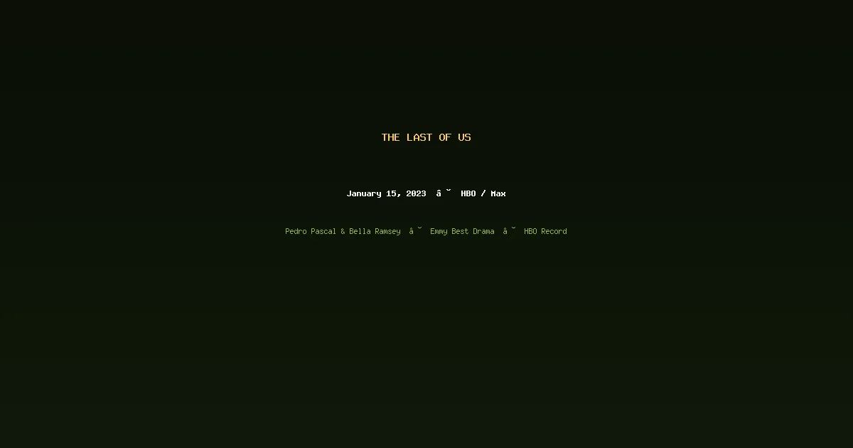 The Last of Us