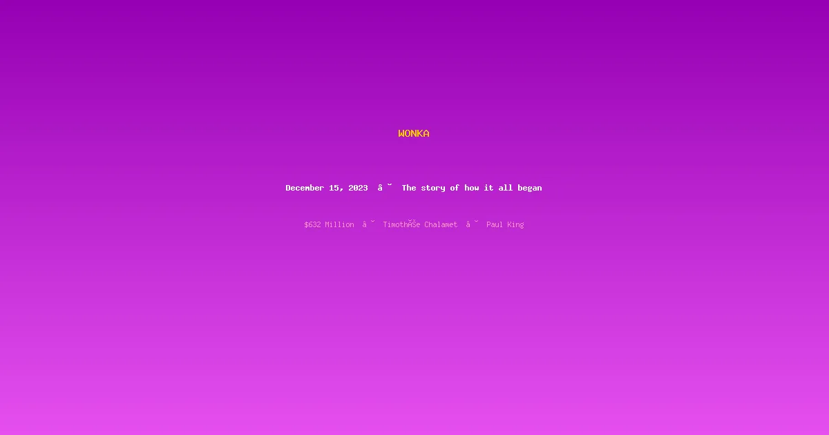 Wonka